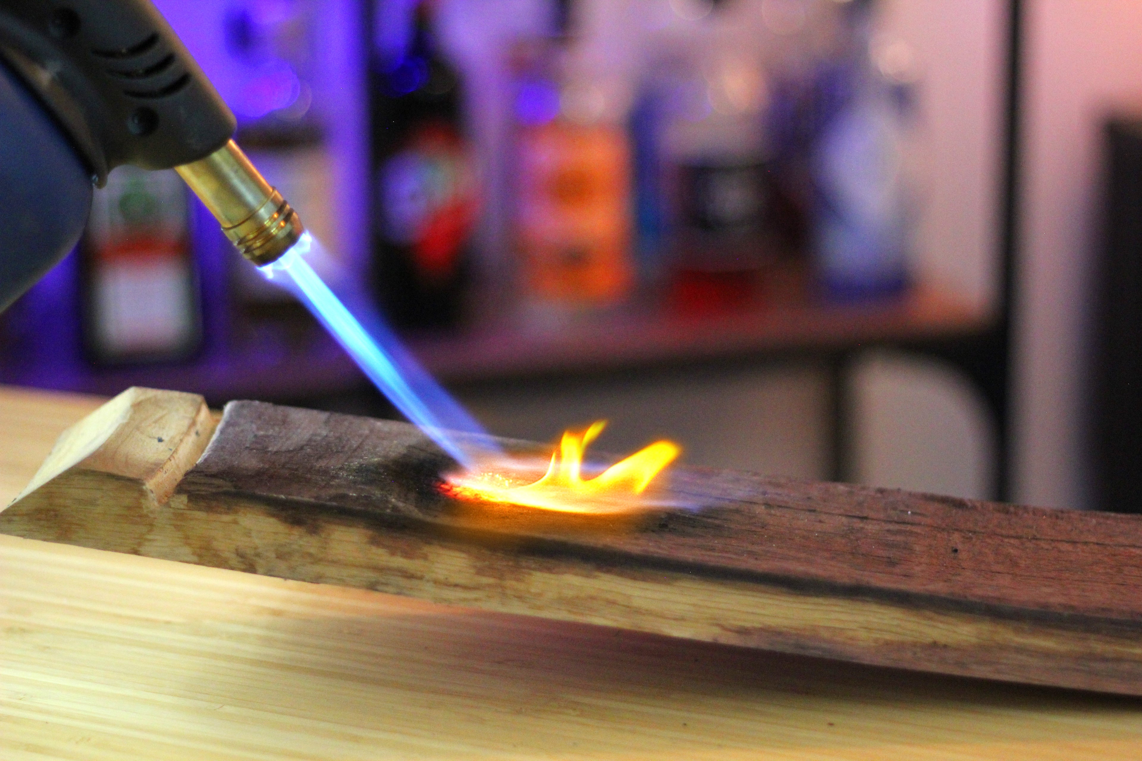 Planche à fumer les cocktails