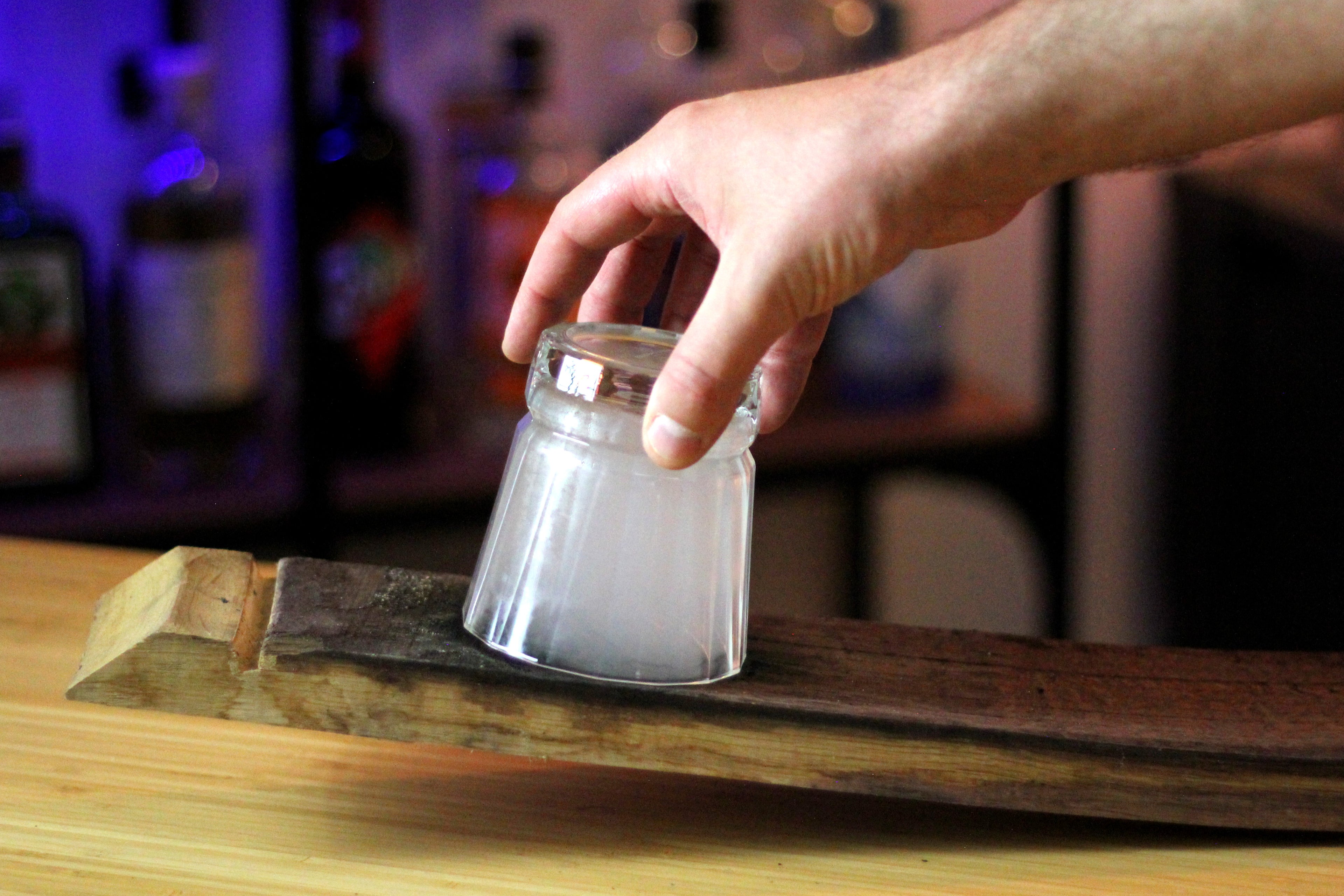 Planche à fumer les cocktails