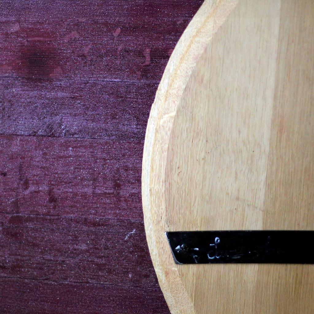 Plateau de fût de vin - pour fumer des cocktails ou décoratif